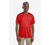 Funktionsshirt JACK WOLFSKIN "TECH T M", Herren, Gr. L (52), siren rot, Obermaterial: 100% Polyester, normal, Rundhals, Shirts Funktionsshirt (97561152-L) siren rot