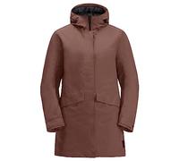 Jack Wolfskin Tempelhof Coat W Coat Damen, Wild Ginger, X-Large