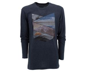 Jack Wolfskin Tencel Print Langarm Shirt Herren Sportshirt Berg 1807501-1010
