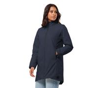 Funktionsmantel JACK WOLFSKIN "TEXTOR COAT W" Gr. XS, blau (night, blue) Damen Mäntel (74393138-XS) night, blue