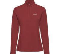 Jack Wolfskin Trail HZ Damen Funktionsshirt merlot S merlot S
