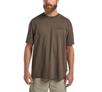 Jack Wolfskin Trailblazer T-Shirt Men T-Shirt aus Bio-Baumwolle L multi color TRAIL cold coffee