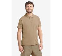 Poloshirt JACK WOLFSKIN "TRAVEL POLO M", Herren, Gr. L (52), hazelwood, Obermaterial: 100% POLYESTER, Shirts (12124024-L) hazelwood