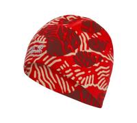 Jack Wolfskin Real Stuff Print Beanie Warme Fleece Mütze Unisex one size multi color,red A66180_T0518_OS