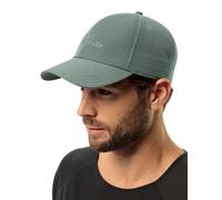 Jack Wolfskin Unisex Cap Baseballkappe, Hedge Green, Einheitsgröße EU