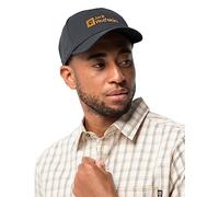 Jack Wolfskin Unisex Cap Baseballkappe, Phantom, Einheitsgröße EU