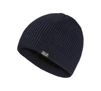 Jack Wolfskin Beanie-Mütze Feldberg – Unisex, Schwarz, Größe M
