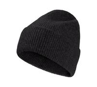 Jack Wolfskin Fuzzy Beanie Klassische Strickmütze M black black