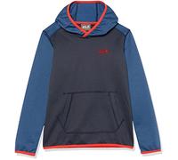 Jack Wolfskin Unisex Kinder Active Hoody Kapuzenpulli, Night Blue, 164 EU