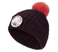 Jack Wolfskin Pompom Badge Beanie Kids Gefütterte Mütze Kinder M purple 1911751_I0116_A08