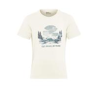 Jack Wolfskin Kid's Graphic Cotton Tee Print Cotton White 164