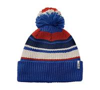 Jack Wolfskin Pompom Beanie Kids Strickmütze Kinder one size blau nordic sky