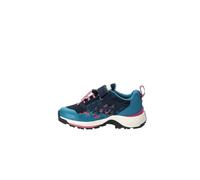 Jack Wolfskin Wanderschuhe Villi Hiker Texapore Low (wasserdicht, atmungsaktiv) darkblau/pink Kinder, Größe Euro (US) 38 (6)
