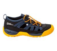 Jack Wolfskin Sandale VILLI SANDAL K Unisex Kinder Orange Pop Größe 34