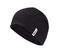 Beanie JACK WOLFSKIN "MERINO BEANIE" Gr. ONE SIZE, schwarz (black) Damen Mützen (94575965-0) black