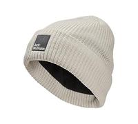 Jack Wolfskin Pergamon Beanie Klassische Strickmütze M pale sand