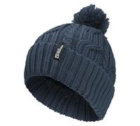Jack Wolfskin Unisex Pompom Beanie-Mütze, Midnight Sky, Einheitsgröße EU