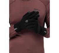 Handschuhe Jack Wolfskin Rib Gloves, L, BLACK L BLACK