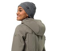 Jack Wolfskin Unisex rib hat M tze, grey heather, Einheitsgröße EU