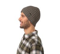 Jack Wolfskin Rib Knit Beanie Strickmütze Cold coffee