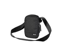 Jack-Wolfskin Umhängetasche Secretary 8006651-6000, Unisex, Polyester, 12 x 18 x 6cm, 1 Liter, schwarz