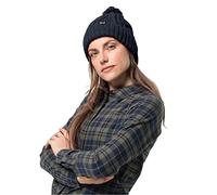 Jack Wolfskin Erwachsenen Mütze STORMLOCK POMPOM BEANIE night blue