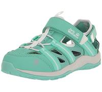 Jack Wolfskin Unisex Sun Climber K Sandale, Light Green/White, 35 EU