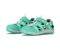 Jack Wolfskin Unisex Sun Climber K Sandale, Light Green/White, 35 EU