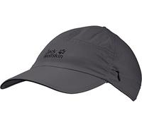 Jack Wolfskin Unisex Supplex Canyon Cap Baseballkappe, asphalt, M EU