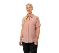 Jack Wolfskin Vandra S/S Shirt Women Kurzarm Wanderbluse Damen S braun rose dawn