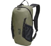 Daypack JACK WOLFSKIN "VELOCITY LITE 10", khaki, Rucksäcke, onesize, Obermaterial: 100% Polyester. Futter: 100% Polyester, Leichter Tagesrucksack, kompakt, komfortabel (13182065-0) khaki