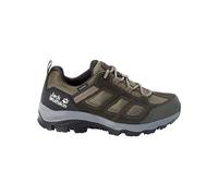 Jack Wolfskin Vojo 3 Texapore Mid Damen wasserdichte Wanderschuhe, Khaki Burgundy, 41 EU