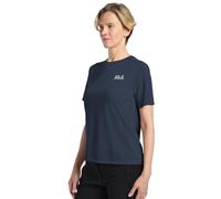 Jack Wolfskin Funktionsshirt in Dunkelblau - Größe XS | Damen Outdoor Tops Shirts