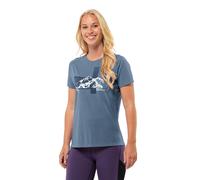 JACK WOLFSKIN Damen Shirt VONNAN S/S GRAPHIC T W (1810051) XL elemental blue