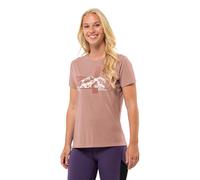 Jack Wolfskin Vonnan Short Sleeve Graphic T W rose dawn (2919) XL