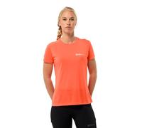 JACK WOLFSKIN Damen Shirt VONNAN S/S T W (1810061) S digital orange