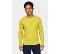 Jack Wolfskin Vonnan T-shirt Long Sleeve Chartreuse Größe: S | Basic T-Shirts Outlet | Herren | Grün