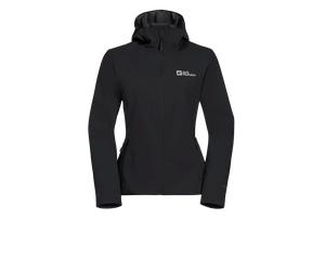 Jack Wolfskin W Bornberg Hoody W Damen Jacke - Black - 3XL