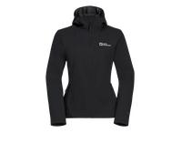 Jack Wolfskin W Bornberg Hoody W Damen Jacke - Black - XL