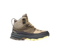 Wanderschuh JACK WOLFSKIN "CYROX TEXAPORE MID W", Damen, Gr. 40, sand storm, Leder, Textil, Schuhe Wanderschuh, Wasserdicht, Trekkingschuh (14854410-40) sand storm