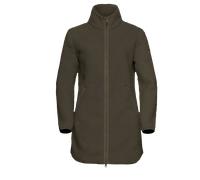Jack Wolfskin W High Curl Coat W, Obsidian Moss / L, Damen Mäntel & Parkas