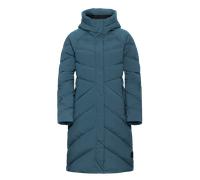 Jack Wolfskin W Marienplatz Coat W Rds, Aluminium Blue / L, Damen Mäntel & Parkas