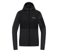Jack Wolfskin W Prelight Trail Hoody W Damen Midlayer - Black - S