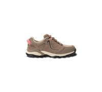Wanderschuh JACK WOLFSKIN "SUNSET HIKE TEXAPORE LOW W", Gr. 43, grau (elephant), Leder, Textil, sportlich, Schuhe, wasserdicht (92650433-43) elephant