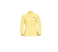Jack Wolfskin W Taunus Fz Damen Midlayer - Lemon Ice - L