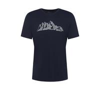 Jack Wolfskin Wander-Tshirt Peak Graphic (atmungsaktiv, schnelltrocknend) navyblau Herren, Größe XXL