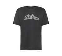 Jack Wolfskin Wander-Tshirt Peak Graphic (atmungsaktiv, schnelltrocknend) phantomgrau Herren, Größe XXL