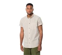 Jack Wolfskin Hot Springs Shirt Men Kurzarm Wanderhemd Herren M gelb egret 41