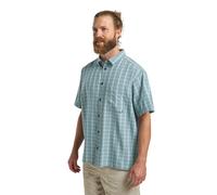 Jack Wolfskin Wanderhemd Meseta (schnelltrocknend, atmungsaktiv) Kurzarm navyblau Herren, Größe XXL