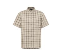 Outdoorhemd JACK WOLFSKIN "PLANALTO SHIRT M", Herren, Gr. XXL, N-Gr, check cold c, Obermaterial: 100% Baumwolle, sportlich, Hemden (14086063-XXL) check cold c
